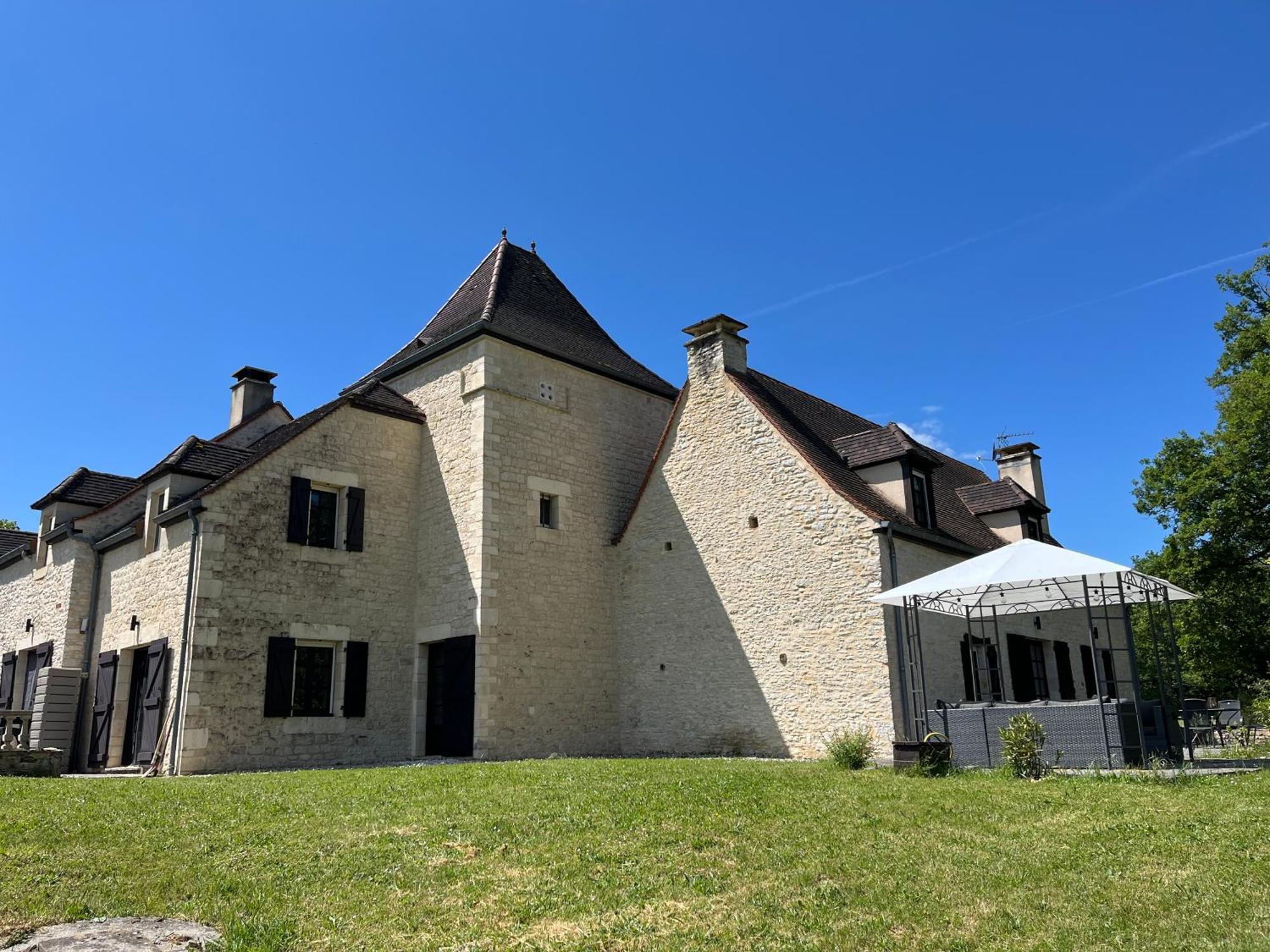Domainerossignol Acacia Villa Gourdon-en-quercy Eksteriør billede