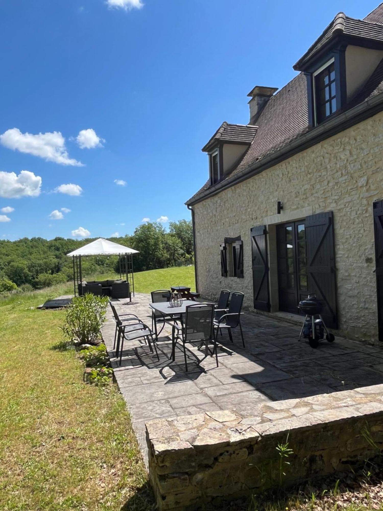 Domainerossignol Acacia Villa Gourdon-en-quercy Eksteriør billede